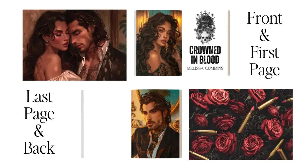 Crowned In Blood Book Box - Dark Mafia Romance Special Edition with Sprayed Edges