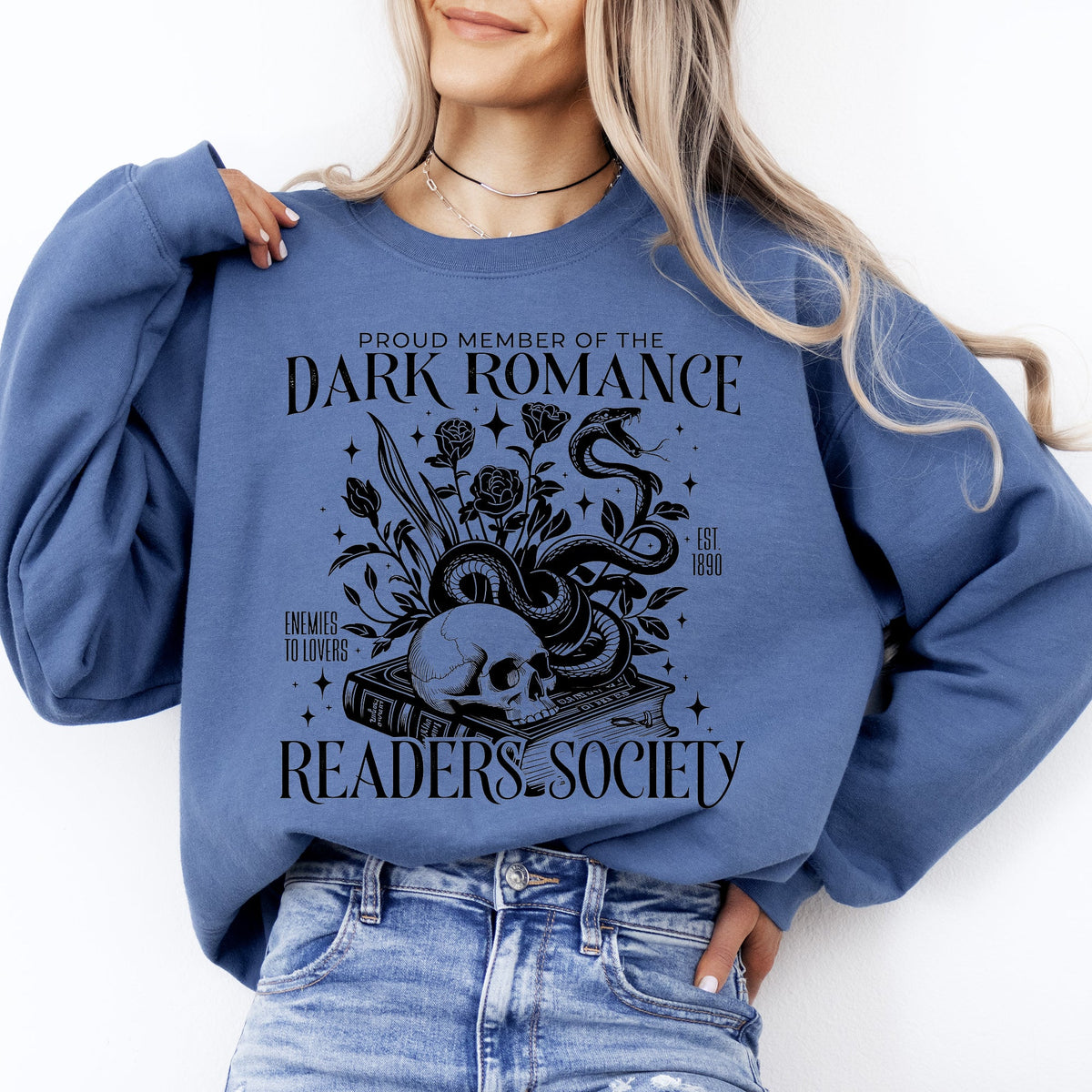 Dark Romance Readers Society, Romantasy, Booktok, Library, Books Sweatshirt