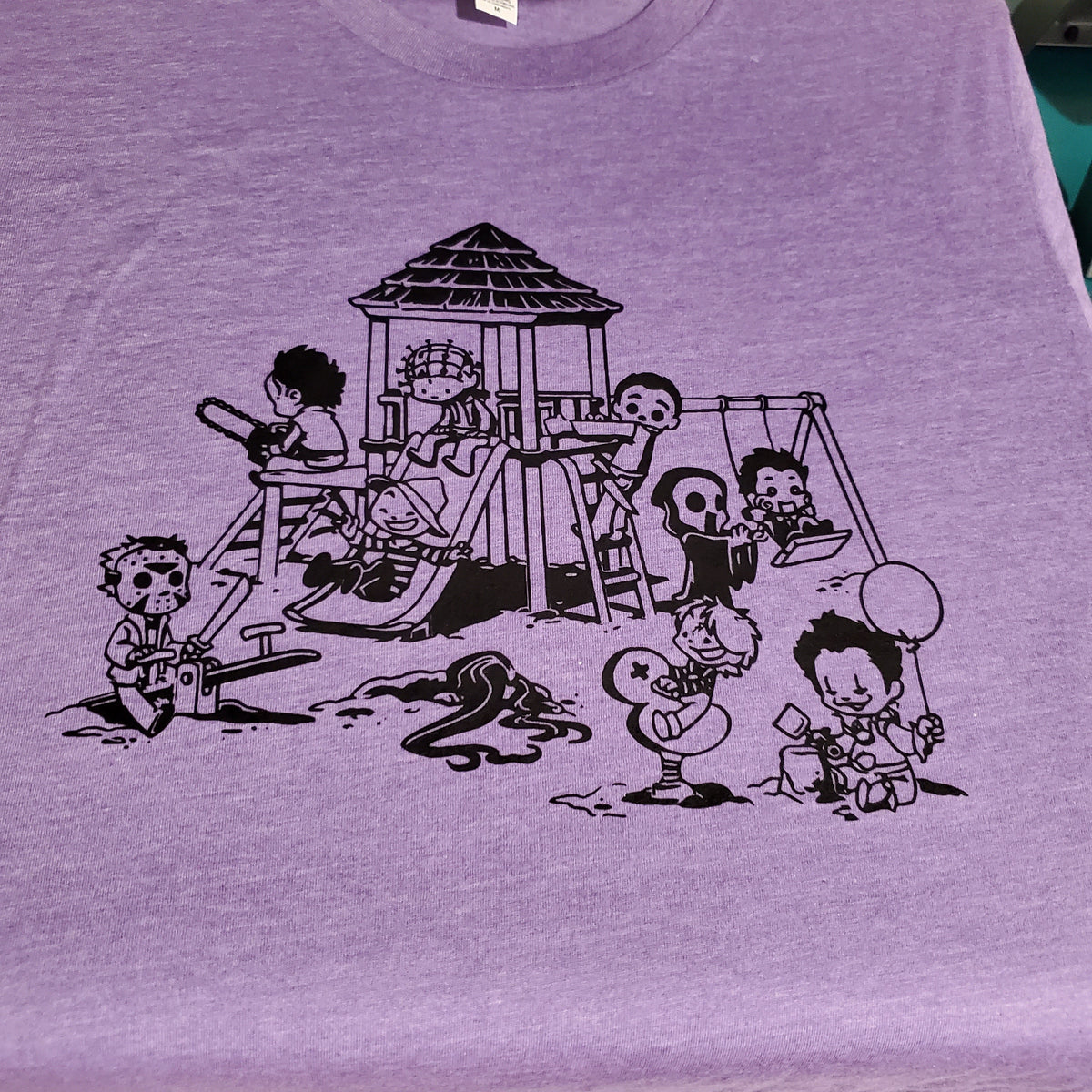 Cute But Spooky Horror Playhouse Tee - Unisex Shirt