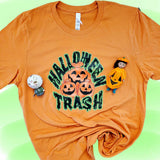 "Halloween Trash" Full Color DTF Tee Shirt