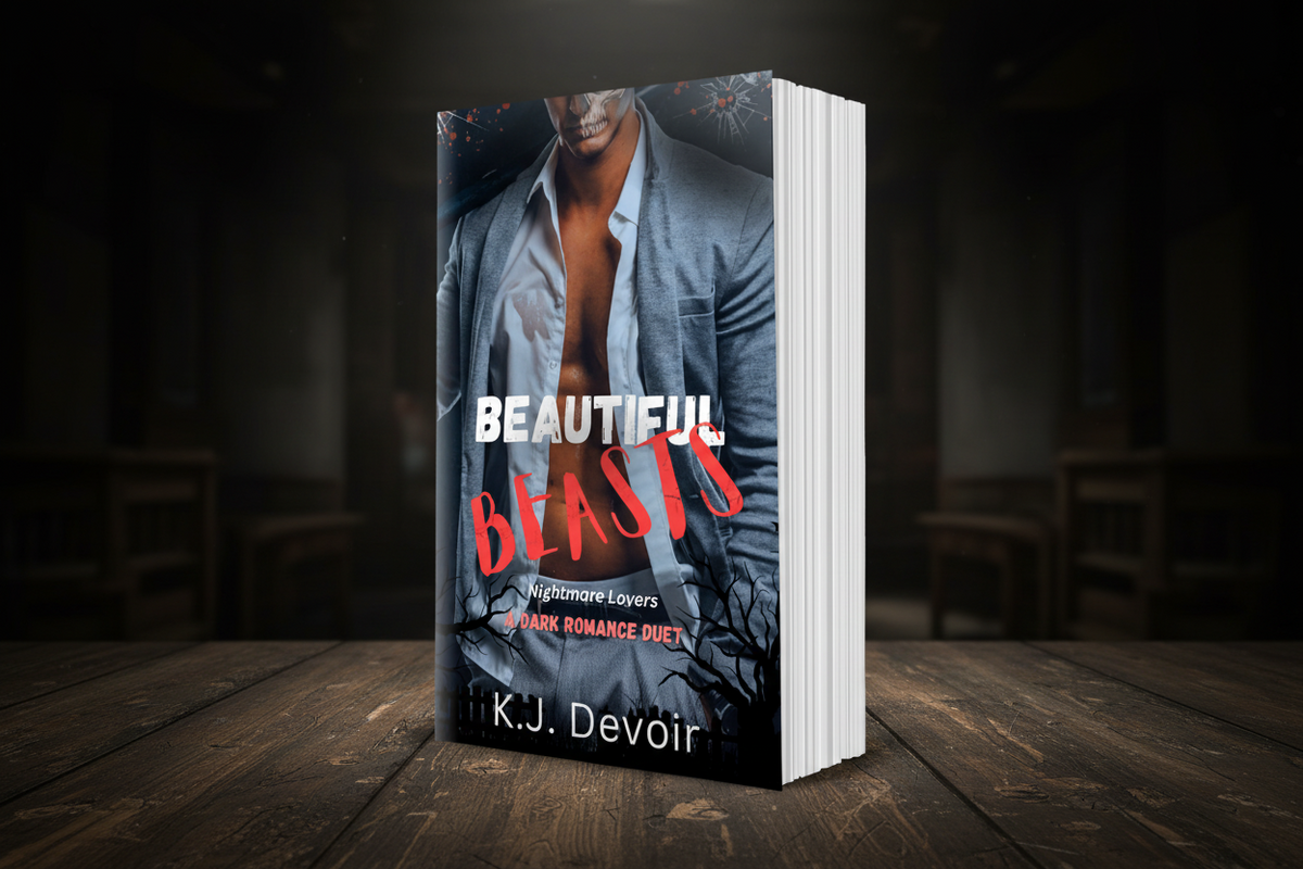 Beautiful Beasts -  billionaire stalkers duet (signed paperback) - Dark Romance Crates