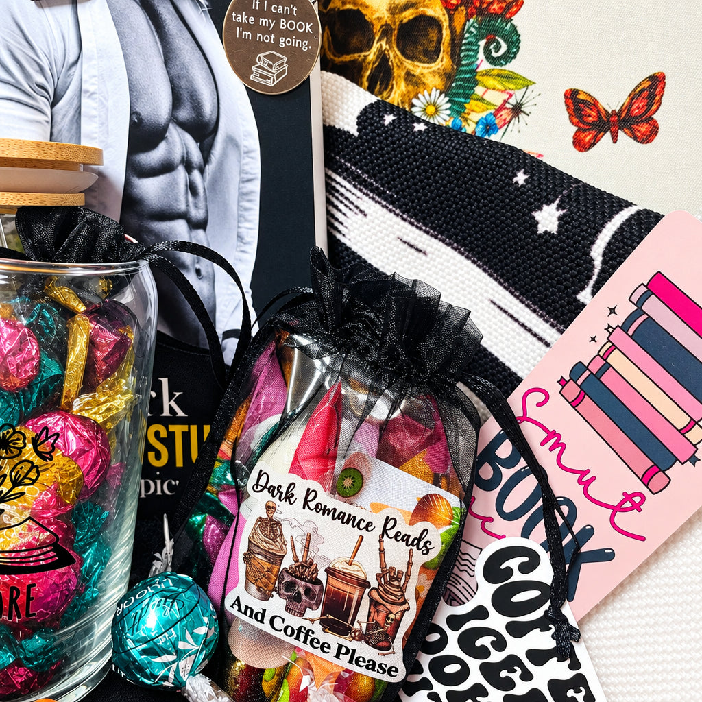 (🫦M+)Luxury Dark Romance Book Box - spa, jewelry, books & toys! - Dark Romance Crates