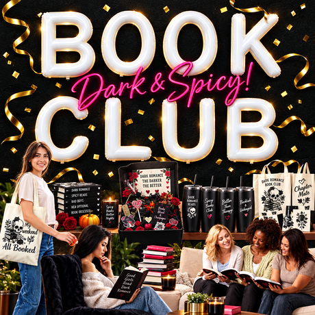 Dark Romance Book Club Kit / Dark Romance Book Party - Dark Romance Crates