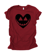 Heart Jack-o-lantern Shirt
