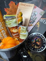 Pumpkin Spice Dark Romance Book Box w/ coffee mug & book