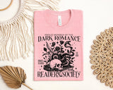 Proud Member of the Dark Readers Romance Society Graphic Tee