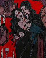 Love Bite - Vampire Romance Woven Blanket