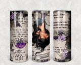 Dark Romance 20 oz Skinny Tumbler