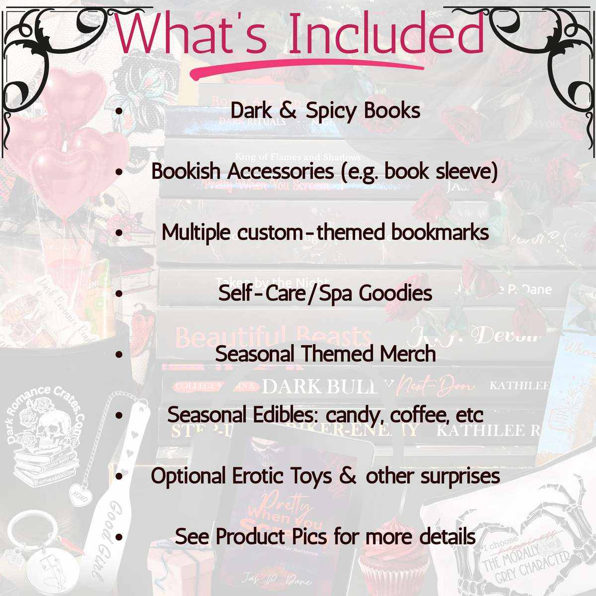 Spicy Mafia Romance Book Box featuring D. Lamer's Deadly Duet