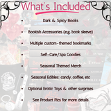 M+ Erotic Horror books, merch, optional toy