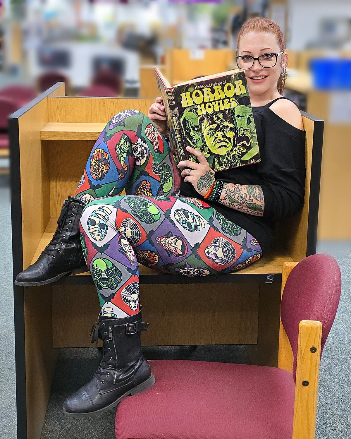 Uni Monsters Semi-Exclusive Leggings - High-quality Handcrafted Vibrant